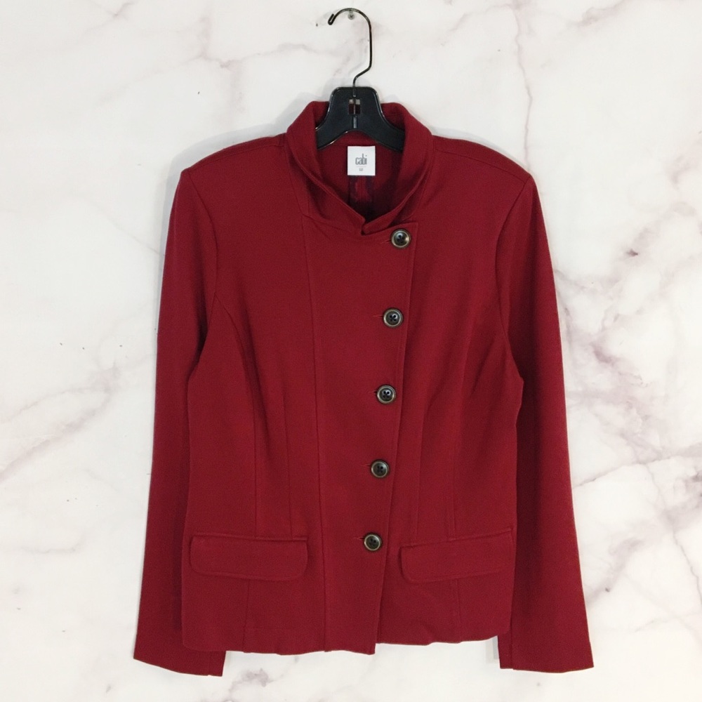 Cabi Outing Button Front Blazer